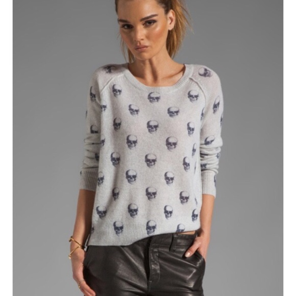 Skull Cashmere Sweater